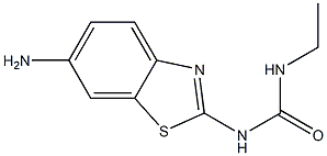 1-(6-aminobenzo[d]thiazol-2-yl)-3-ethylurea 구조식 이미지