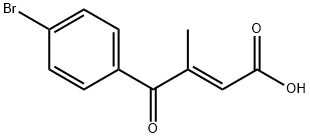 4-(4-Bromophenyl)-3-Methyl-4-Oxobut-2-Enoic Acid Structure