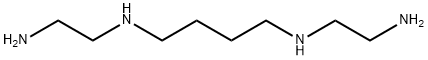 N1,N1'-(butane-1,4-diyl)bis(ethane-1,2-diamine) Structure
