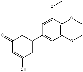 3-hydroxy-5-(3,4,5-trimethoxyphenyl)cyclohex-2-en-1-one Structure