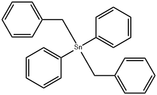 DIBENZYLDIPHENYLTIN Structure