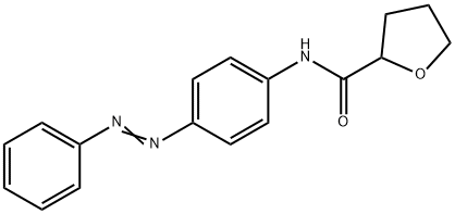 (E)-N-(4-(phenyldiazenyl)phenyl)tetrahydrofuran-2-carboxamide 구조식 이미지