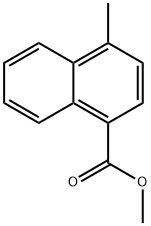 methyl 4-methyl-1-naphthoate 구조식 이미지