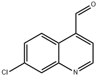 7-chloroquinoline-4-carbaldehyde 구조식 이미지
