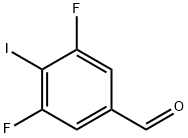 3,5-Difluoro-4-iodobenzaldehyde Structure