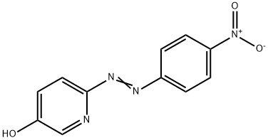 5-HYDROXY-2-(4-NITROPHENYLAZO)PYRIDINE Structure