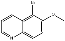 5-Brom-6-methoxychinolin Structure