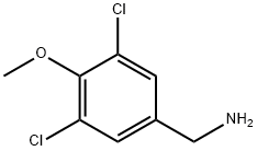 Benzenemethanamine, 3,5-dichloro-4-methoxy- 구조식 이미지
