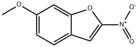 6-Methoxy-2-nitrobenzofuran 구조식 이미지