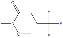 4,4,4-trifluoro-N-methoxy-N-methylbutanamide Structure