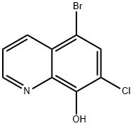 5-Bromo-7-chloro-quinolin-8-ol Structure