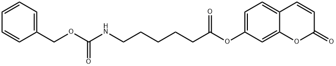 2-oxo-2H-chromen-7-yl 6-{[(benzyloxy)carbonyl]amino}hexanoate Structure