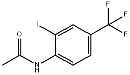 N-(2-iodo-4-(trifluoromethyl)phenyl)acetamide Structure