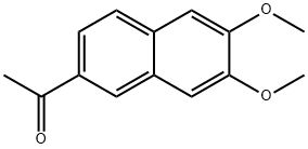 6,7-dimethoxy-2-acetylnaphthalene 구조식 이미지