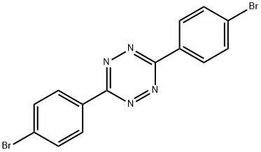 1,2,4,5-Tetrazine, 3,6-bis(4-bromophenyl)-
 구조식 이미지