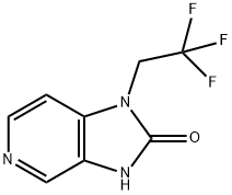 1-(2,2,2-trifluoroethyl)-1H-imidazo[4,5-c]pyridin-2(3H)-one 구조식 이미지