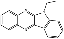 6-ethyl-6H-indolo[2,3-b]quinoxaline Structure