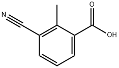 3-cyano-2-methylbenzoic acid Structure