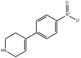 4-(4-니트로페닐)-1,2,3,6-테트라히드로피리딘 구조식 이미지