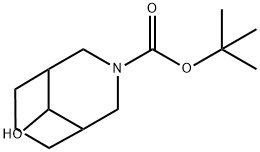 Tert-Butyl 9-Hydroxy-3-Azabicyclo[3.3.1]Nonane-3-Carboxylate Structure