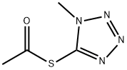 S-(1-methyl-1H-tetrazol-5-yl) ethanethioate Structure