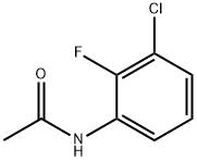 N-(3-Chloro-2-fluorophenyl)acetamide 구조식 이미지