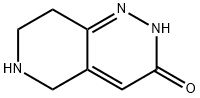 5,6,7,8-Tetrahydro-2H-pyrido[4,3-c]pyridazin-3-one Structure