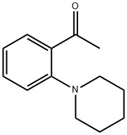 2'-(1-Piperidinyl)acetophenone 구조식 이미지