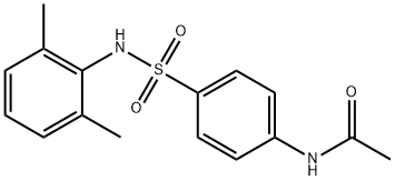 N4-ACETYL-N1-(2,6-XYLYL)SULFANILAMIDE Structure