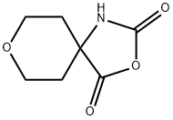 3,8-dioxa-1-azaspiro[4.5]decane-2,4-dione 구조식 이미지
