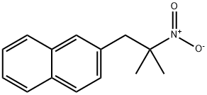 2-(2-methyl-2-nitropropyl)Naphthalene Structure