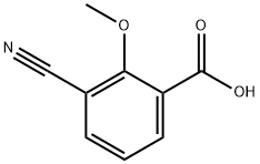 3-cyano-2-methoxybenzoic acid Structure