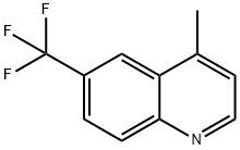 4-Methyl-6-Trifluoromethyl-Quinoline 구조식 이미지
