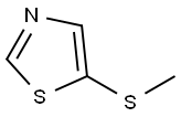5-(메틸티오)티아졸 구조식 이미지