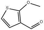 3-Thiophenecarboxaldehyde, 2-methoxy- 구조식 이미지