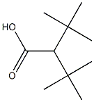 2-tert-Butyl-3,3-dimethylbutyric acid Structure