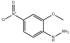 (2-methoxy-4-nitrophenyl)hydrazine Structure