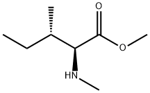 N-methylisoleucine methyl ester 구조식 이미지