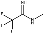 2,2,2-Trifluoro-N-methylacetimidamide Structure