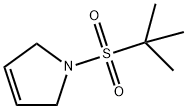 1H-Pyrrole, 1-[(1,1-dimethylethyl)sulfonyl]-2,5-dihydro- Structure