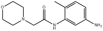 N-(5-amino-2-methylphenyl)-2-morpholinoacetamide Structure