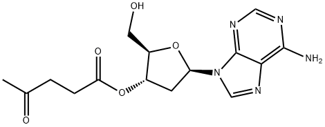 3'-O-Levulinyl-2'-deoxyadenosine Structure