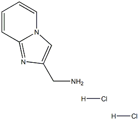 Imidazo[1,2-a]pyridin-2-yl-methylamine dihydrochloride Structure