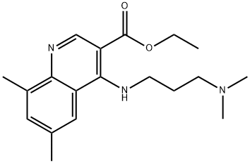 ethyl 4-((3-(dimethylamino)propyl)imino)-6,8-dimethyl-1,4-dihydroquinoline-3-carboxylate Structure