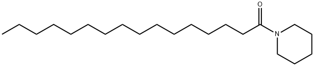 1-피페리딘-1-일헥사데칸-1-온 구조식 이미지