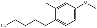 4-(4-METHOXY-2-METHYL-PHENYL)-BUTAN-1-OL 구조식 이미지