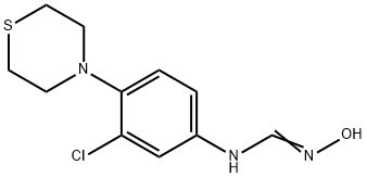 474652-85-2 N-hydroxyl-N'-(3-chloro-4-thiomorpholinophenyl)formamidine