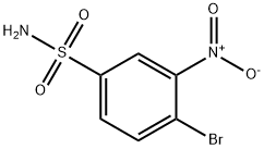 4-Bromo-3-nitrobenzenesulfonamide 구조식 이미지