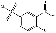 4-브로모-3-니트로벤젠-1-술포닐클로라이드 구조식 이미지