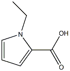 1-ethyl-1H-pyrrole-2-carboxylic acid 구조식 이미지